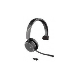 Poly Monoaural Voyager 4210 UC, Alámbrico, USB-C, Negro