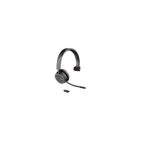 Poly Monoaural Voyager 4210 UC, Alámbrico, USB-C, Negro