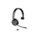 Poly Monoaural Voyager 4210 UC, Inalámbrico, Bluetooth, Negro