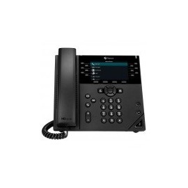 Poly Teléfono IP con Pantalla LCD 4.3" VVX 450, 12 Líneas, Altavoz,...