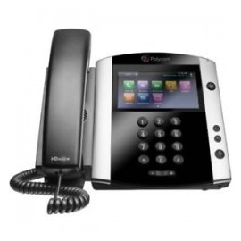 Telefono Escritorio Polycom VVX 601 POE 16 Lineas para Skype...
