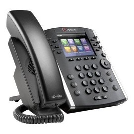 Telefono Escritorio Polycom VVX 411 POE 12 Lineas HD Voice...