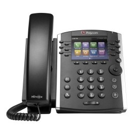 Telefono Escritorio Polycom VVX 411 POE 12 Lineas HD Voice para...
