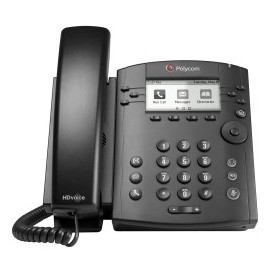 Telefono Polycom VVX 301 POE 6 Lineas para Skype 2200-48300-019