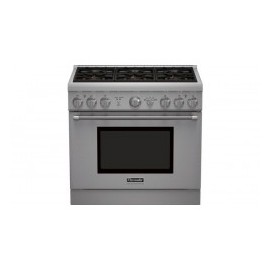 Estufa Thermador PRL366GH Pro-Harm 36" LP Range 6 BRNR 2 con...