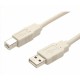CABLE USB 2.0 USBFAB_6 Startech.com BEIGE DE 1.8M A MACHO A B MACHO...