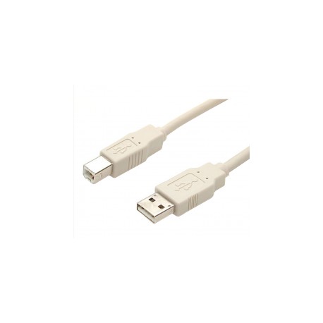 CABLE USB 2.0 USBFAB_6 Startech.com BEIGE DE 1.8M A MACHO A B MACHO...