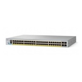 Switch Cisco Gigabit Ethernet Catalyst C2960L-48PQ, 48 Puertos...