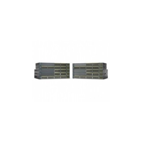 Switch Cisco Fast Ethernet Catalyst 2960-Plus, 10/100Mbps, 24...