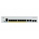 Switch Cisco Gigabit Ethernet Catalyst 1000, 8 Puertos PoE+, 2...