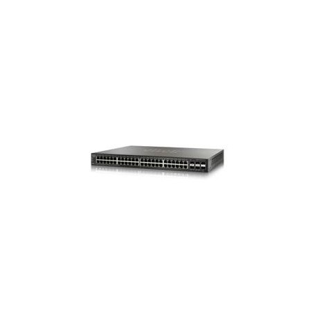 Switch cisco smb 48 puertos, 10/100/1000 poe+ 382w, 4 10 gigabit...