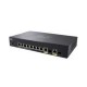 Switch cisco smb 8 puertos poe+ 62w, 10/100/1000, 2 puertos...