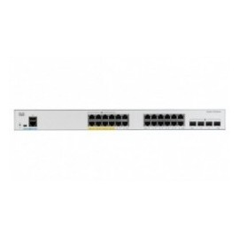 Switch Cisco Gigabit Ethernet Catalyst 1000, 24 Puertos PoE+ 195W,...