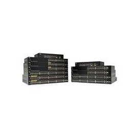 Switch cisco smb 48 puertos 10/100/1000mbps 2 puertos sfp, 52...