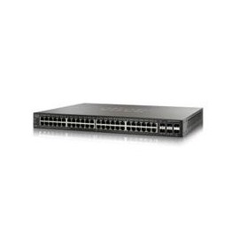 Switch cisco smb 48 puertos, 10/100/1000 poe+ 382w, 4 10 gigabit...
