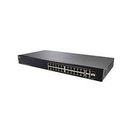 Switch cisco smb 24 puertos 10/100/1000mbps 2 puertos sfp, smart...