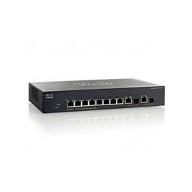SWITCH CISCO SMB GIGABIT ETHERNET, 8 PUERTOS 10/100/1000MBPS + 2...