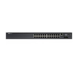 DELL N2024 Gestionado L3 Gigabit Ethernet (10/100/1000) Negro 1U