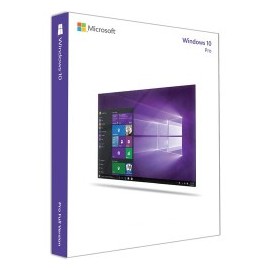 Microsoft Windows 10 Pro Inglés, 64-bit, DVD, 1 Usuario, OEM