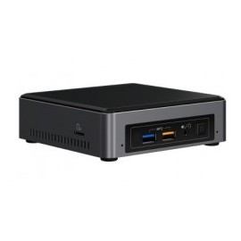 Intel NUC NUC7I3BNK i3-7100U 2,4 GHz UCFF Negro, Gris BGA 1356