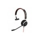 Jabra Monoaural Evolve 40 UC, Alámbrico, 3.5mm/USB, Negro