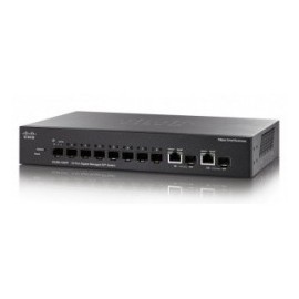 Switch Cisco Gigabit Ethernet SG350-10SFP, 10 Puertos SFP, 20...
