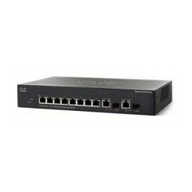 Switch Cisco Gigabit Ethernet SG355-10P, 8 Puertos 10/100/1000Mbps...