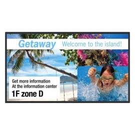 Monitor PANASONIC TH-75EF1U LED 75" FHD Bezel 14.8mm HDMI Serial LAN