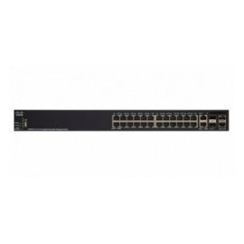 Switch Cisco Gigabit Ethernet SG350X-24MP, 24 Puertos...